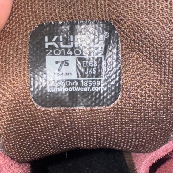 Kuru Quest Women's Size 7.5 Hiking Boots Golden Wheat Leather EUC - Picture 10 of 11
